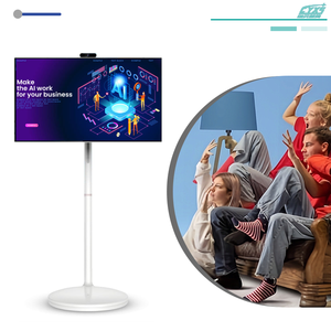 Téléviseur LED intelligent portable de 32 pouces 4K Android 14 <span class=keywords><strong>8</strong></span>+128 Go 60 Hz Écran tactile Moniteur blanc Caméra Magsafe 13 MP Batterie 10000 mAh - Product Image 4