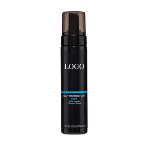 Kits de Mousse Autobronzante Bio Végane Marque Blanche <span class=keywords><strong>avec</strong></span> <span class=keywords><strong>Gant</strong></span> Applicateur pour le Corps, Bronzage Imperméable pour Peau Brune, 200ml, Durée de Conservation 3 Ans, Personnalisable - Product Image 2