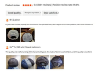 Casquette Docker Vintage Homme Capnova – Bonnet Docker sans Bord Réglable – Chapeau de Marin – Casquette de Baseball Style Skull