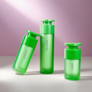 Flacon pompe airless en plastique givré de qualité supérieure, personnalisé, 15 ml, 30 ml, 50 ml, pour emballage cosmétique et soins de la peau - Product Image 3