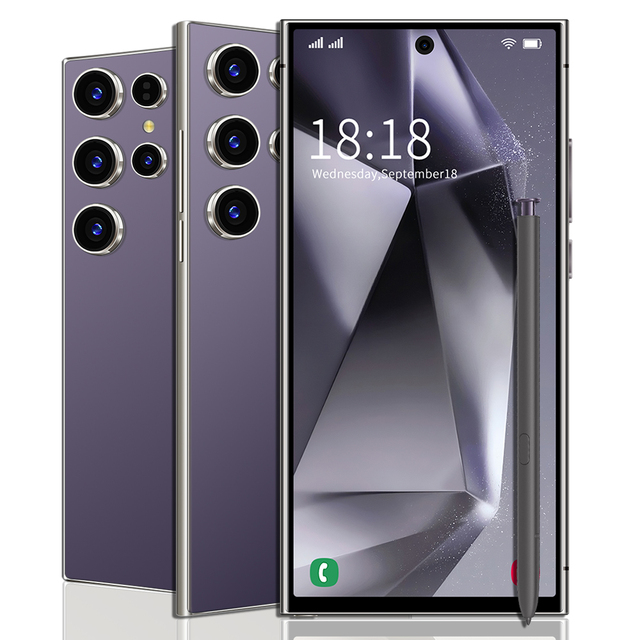 2025 S24 Ultra AI Smart Phone Latest Model 16+1TB Big Memory Rectangular Border Global Version Supports ChatGPT CDMA Cellular