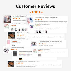 LIUSHUN Пользовательский логотип <span class=keywords><strong>A4</strong></span> блокнот с <span class=keywords><strong>3</strong></span> кольцами переплет из искусственной кожи папка для фотоальбома папка для файлов канцелярские принадлежности портфолио-файл - Product Image 6