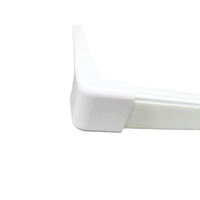 Kit de goulottes de câblage en PVC blanc de 1 pouce sur mesure pour l'assurance qualité – Caisson de câblage électrique en plastique PVC