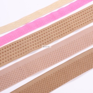 Bande élastique en époxy 25 mm avec logo personnalisé, sangle enduite pour vêtements et accessoires de mode - Product Image 3