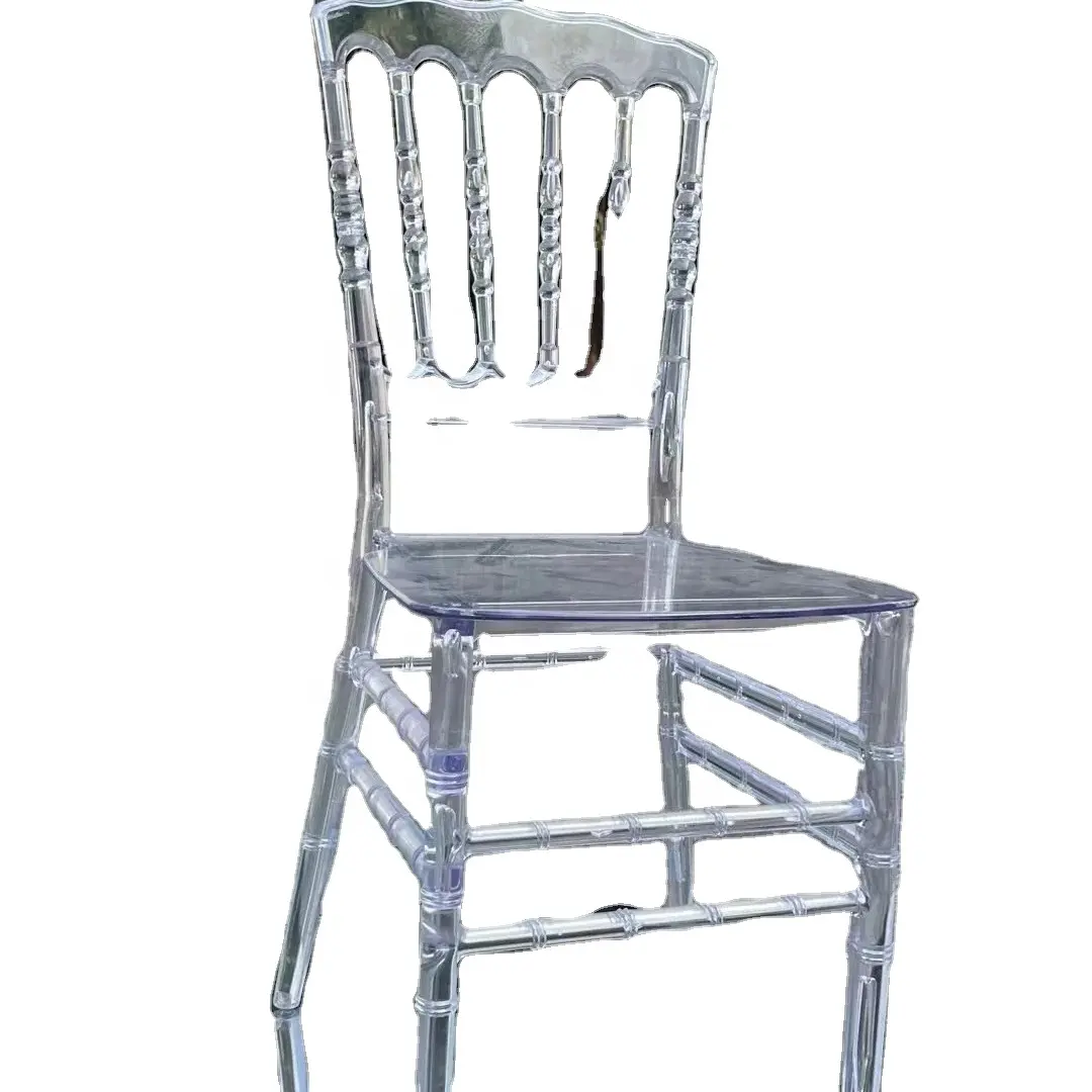 椅子透明ポリカーボネートPPPCプラスチック樹脂アクリルクリアホワイトブラックホーム家具ダイニングルーム家具モダン