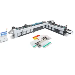 Fully Automatic Paper Express Delivery Envelope Maker Envelopes Gluing Packet Sealing Making Machine Price