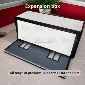 Nouvelle conception de maison conteneur extensible moderne pour appartement, modèle avec conception de panneau sandwich à structure pliable et emballage plat - Product Image 4