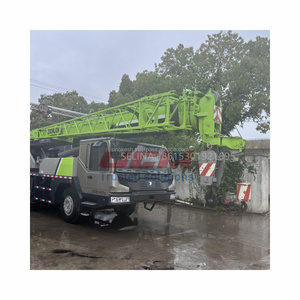 QY35V QY35 Zoomlion monté camion grues/ZTC25V ZTC300 ZTC800V chinois utilisé 35 tonnes camion grue mobile à vendre - Product Image 6