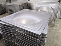 Réservoir en acier inoxydable SS316 de grande capacité de stockage de 10 m3, grand réservoir d'eau de 10 000 litres, réservoir d'eau sectionnel en acier inoxydable SS304