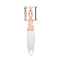 2-in-1 Dubbele Kop Groente Schilmes, Macaron Kleur Dubbele Lemmetjes Fruitrasp voor Huis & Keuken Gadgets & Voorbereiding & Cadeausets