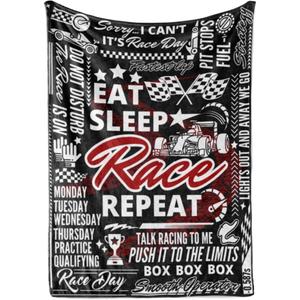 White Racing <b>Car</b> Flags Flannel <b>Blanket</b> Throw <b>Blanket</b> Nap <b>Blanket</b> Reversible Cozy Warm <b>for</b> Bed Sofa Couch Custom Print Wholesale - Product Image 3