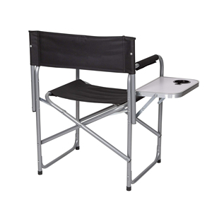 Silla Plegable de Aluminio Ligera para Camping, Silla de Director con Mesa Lateral de Aluminio y Bolsa de Almacenamiento - Product Image 5
