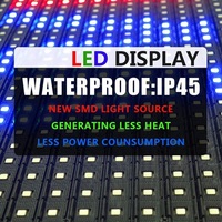 App Control Running Message Texte Fixe Programmable Led Enseigne Étanche Extérieure Mini Matrix Pixel Led Sign pour Food Truck