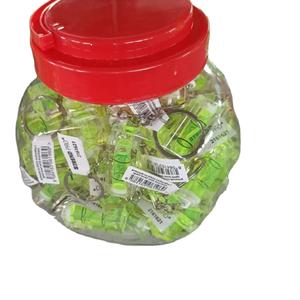 Многоцелевой измерительный прозрачный мини квадратный брелок держатель для ключей трубка пузырьковый спиртовой уровень - Product Image 2