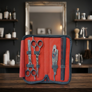 ASAP Professional - Ensemble de ciseaux à cheveux professionnels en acier inoxydable de 6 pouces pour droitiers, manche long, pour une beauté durable et des soins personnels - Product Image 2
