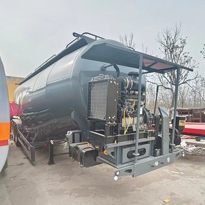Semi-remorque citerne à poudre Hstar, 3 essieux, 45 m³, suspension mécanique, en acier au carbone, haute capacité, pour <span class=keywords><strong>ciment</strong></span> en vrac sec, vente directe usine - Product Image 4