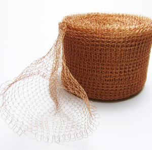 Rouleau de maille en cuivre pur flexible et malléable - Barrière anti-fissures et filtration résistante à la corrosion de longue durée <span class=keywords><strong>pour</strong></span> les applications domestiques - Product Image 4