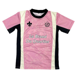 Soccer Jersey <strong>Maker</strong> Custom High Quality Embroidery <strong>Logo</strong> Fashion Design Patchwork Mesh Quick Drying Streetwear <strong>Football</strong> Shirts - Product Image 2