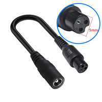 Câble de charge 5521 femelle vers 5525/XLR/M12/RCA/IEC C13, câble d'alimentation CC de 15 cm, adaptateur de charge pour trottinette électrique et vélo d'équilibre