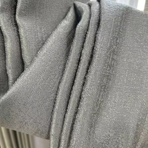 Dimout màn giảm tiếng ồn kết cấu Linen Jacquard thiết kế rèm vải và vật liệu - Product Image 2
