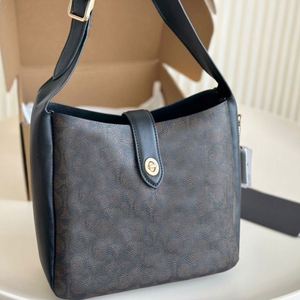 High Fashion Luxury Women's Shoulder Handbag Genuine Leather Open Closure PVC Lining Waterproof Designer <b>Bag</b> - Product Image 1