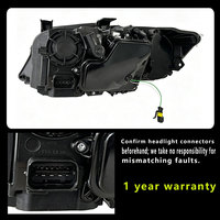 Kit de modernisation de phares LED Plug & Play 2009-2012 E90 E91, feux de jour bicolores, phares avant pour BMW Série 3