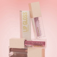 Fabricant de cosmétiques de luxe Glosse Transparent Lip Glaze Wholesale Bulk Glitter Glossy Lip Gloss
