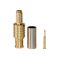 Connecteur coaxial MCX-C-J1.5 mâle pour câble RG174 RG316, réduction de la perte de signal