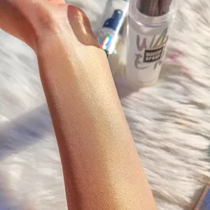 2023 Nova Make-up Setting Spray Iluminante Brilho Rosto Pele Shimmer Líquido Glitter Maquiagem Spray