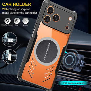 เคสโทรศัพท์แบบกระจายความร้อนสุดหรู <span class=keywords><strong>iPhone</strong></span> 17 16 15 6 5 <span class=keywords><strong>XS</strong></span> PRO MAX Plus + ป้องกันการกระแทกด้วยแม่เหล็ก TPU - Product Image 5