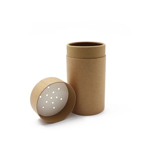 Biodegradable Craft Lip Balm Container Candle Jars Cardboard Cylinder Round Paper Boxes Cricket Paper Tube <b>Packaging</b> - Product Image 5