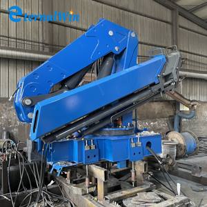 משאית מכירה חמה רכוב עגורן הידראולי הספינה מנוף מחיר - Product Image 2