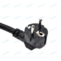 Câble d'alimentation pour serveurs, prise Schuko Europe CEE 7/7 16A 250V vers IEC 60320 C19 coudé à gauche/droite |   PDU |   Ordinateurs Personnels |   Moniteurs