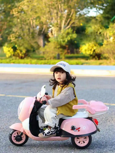 2024 Bán Buôn Giá Rẻ Giá Con Chó Hình Ảnh Pin Powered 3 Bánh Xe Trẻ Em Đi Xe Trên Xe Máy Điện 2 Để 4 Năm Nhựa - Product Image 4