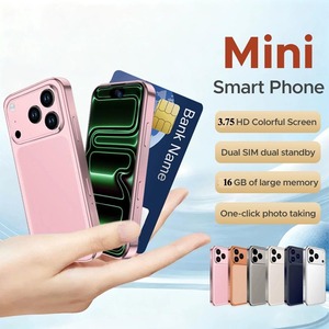 Nuevo Teléfono Inteligente I17 Pro Max Mini 2026, Pantalla Pequeña, Venta al Por Mayor de Fábrica, Teléfono Mini con Pantalla de 3 Pulgadas, Red 3G - Product Image 1