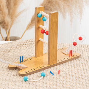 <span class=keywords><strong>Jeu</strong></span> de <span class=keywords><strong>golf</strong></span> miniature en bois pour adultes et enfants, <span class=keywords><strong>jeu</strong></span> de puzzle interactif pour parents et enfants, tranche d'âge de 5 à 7 ans - Product Image 1
