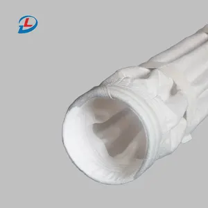 Pps Ptfe Fabric For Vacuuming Cloth Needle Felt Dust Air Collector Spare Parts Steel Industry Sleeve Pp Jet Pulse Bag Filter