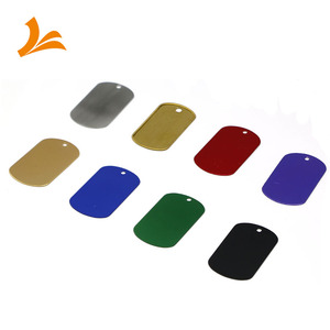 Etiquetas de aluminio anodizado personalizadas para perros, con silenciador de silicona, colores únicos, 2020 - Product Image 2