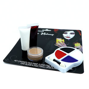 Kit de Maquillaje de Halloween de Fénix Dorado, Cera para Cicatrices a Base de Aceite, Pintura Facial para Pintar el Cuerpo, Lavable, Suministros de Cosplay - Product Image 5