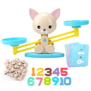 Balance Monkey cat dog giocattoli digitali modelli e carte digitali giocattoli educativi Montessori Monkey Balance Match Learning toys - Product Image 4
