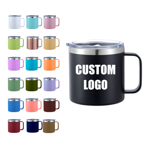 Gobelet isotherme 16 oz à large ouverture pour cadeaux d'affaires 2024, idéal pour le vin et les boissons froides en extérieur, avec logo personnalisé - Product Image 1