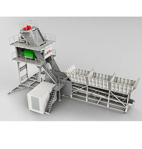 Planta Mezcladora de Concreto Tipo Cubeta de Alto Rendimiento XS1.5E, Producción de 90m³ por Hora con Potente Motor - Product Image 4