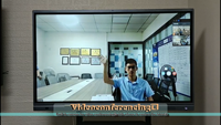 Pantalla Plana Interactiva de 65 Pulgadas, Pantalla LCD Interactiva para Publicidad Digital en Centros Comerciales