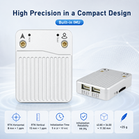 Récepteur GNSS RTK X43C-2 Multi-fréquence GPS GLONASS Galileo BDS IMU IP54 -30~65 pour UAV, Robot, Véhicule de Topographie