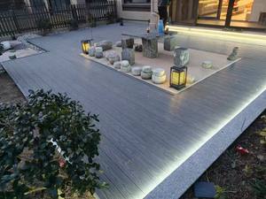 Tarima de Madera Compuesta WPC, Resistente al Agua, Superficie Lisa para Exteriores con 5 Años de Garantía, Acabado con Aspecto de Madera para Terraza y Jardín - Product Image 5