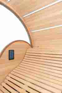 Sauna infrarouge lointain à prix d'usine avec générateur d'oxygène pur, sauna à oxygène - Product Image 5