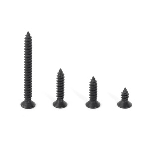 M4x10 thép không gỉ vít đen tự khai thác <span class=keywords><strong>Phillips</strong></span> phẳng đầu vít đồ nội thất ốc vít chìm đầu vít cho gỗ - Product Image 3