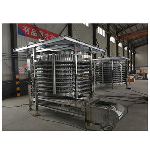 مجمد حلزوني سريع من مصنّع ذو خبرة، مصنوع من الفولاذ المقاوم للصدأ 304 مع محرك عالي الكفاءة - Product Image 1