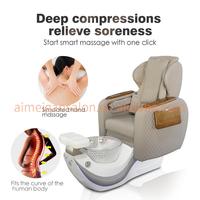 Manucure électrique professionnelle massage robotique chaise de spa pédicure avec bain de pieds luxe moderne aimeigao