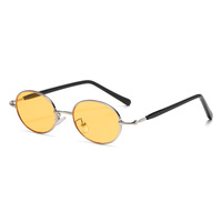 Montura de Gafas Ópticas Unisex Ovaladas de Titanio, Montura de Gafas Graduadas Universal Compatible con Lentes de PC
